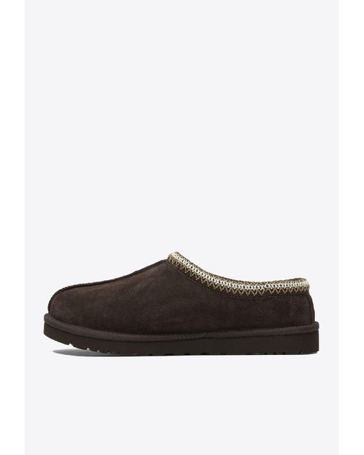 Ugg Brown Tasman Ii Suede Slippers for men