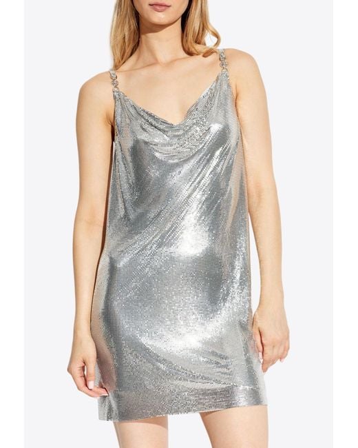 mesh mini slip dress Lauryn Mesh Mini Dress