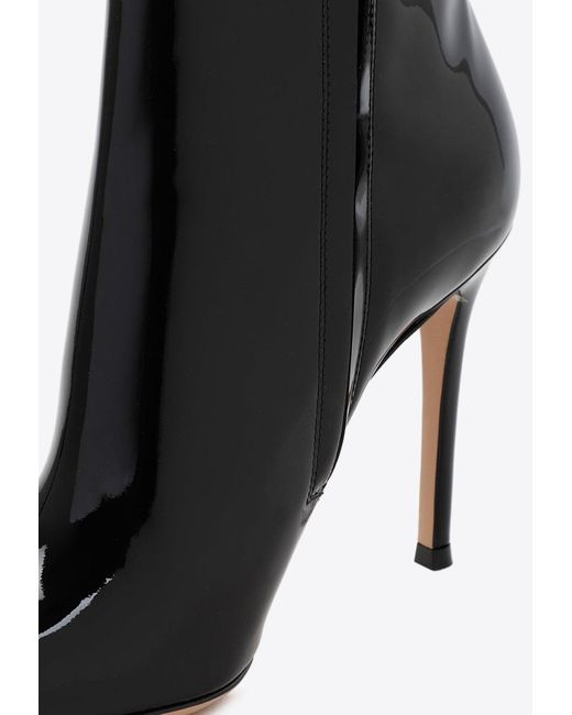 gianvito rossi martis 40 leather ankle boots