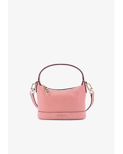 Michael Kors Pink Small Wythe Shoulder Bag
