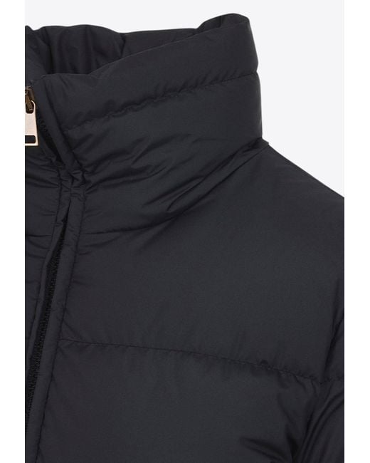 Moncler Blue Dourbe Down Jacket