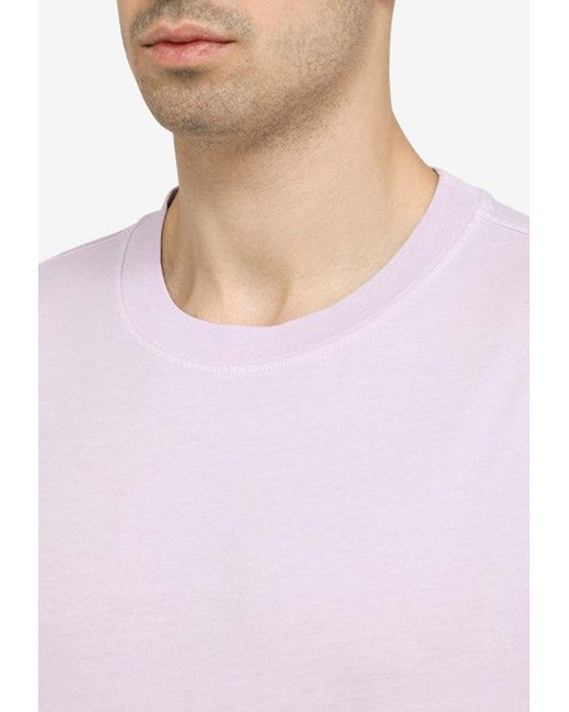 Dries Van Noten White Heli Short-Sleeved T-Shirt for men