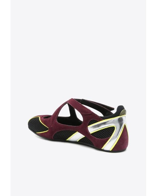 The Attico White Floor 01 Ballet Flats