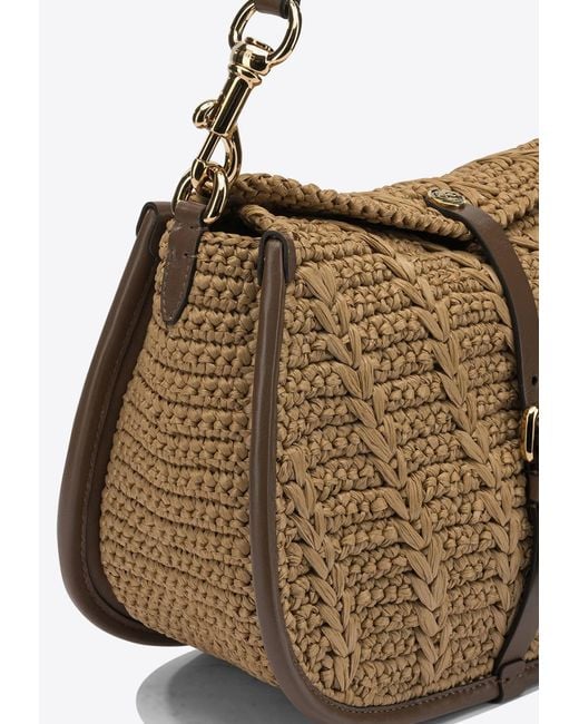 Etro Natural Medium Pony Shoulder Bag