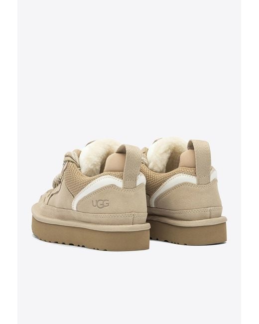 Ugg Natural Lowmel Low-Top Sneakers