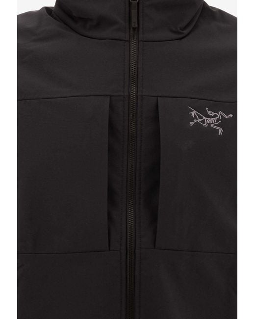 Arc'teryx Black Gamma Mx Technical Jacket for men