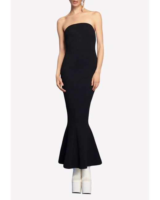 solace london strapless gown