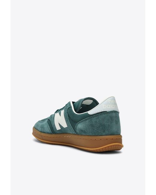 New Balance T500 New Spruce Low-Top Sneakers in Green for