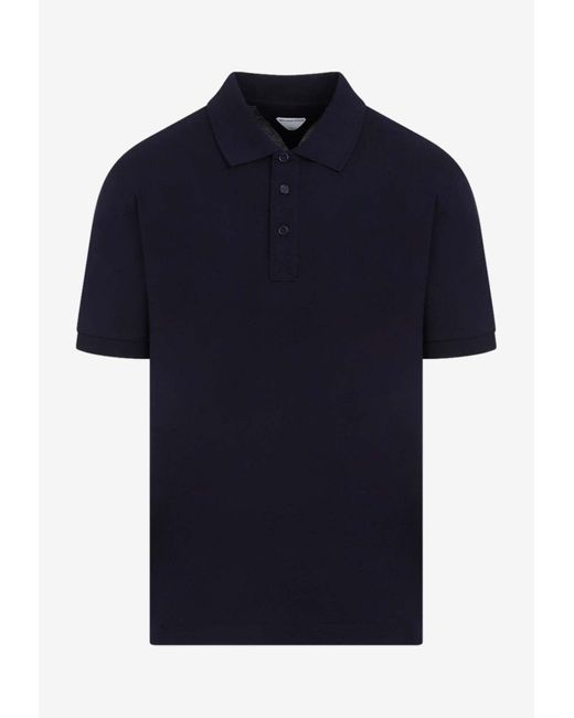 Bottega Veneta Blue Classic Polo T-Shirt for men
