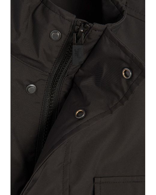 A_COLD_WALL* Black Elastic-Waist Windproof Field Jacket for men