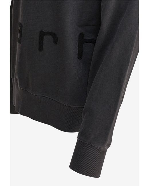 Carhartt Gray Felt Script Sweatshirt for men