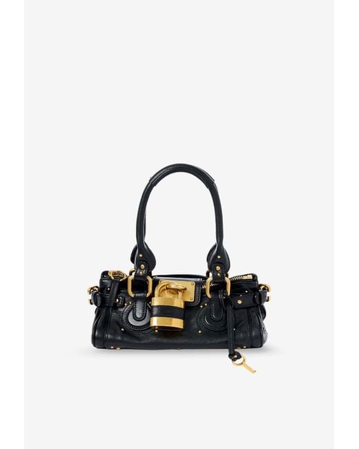 Chloé Black Small Paddington Shoulder Bag