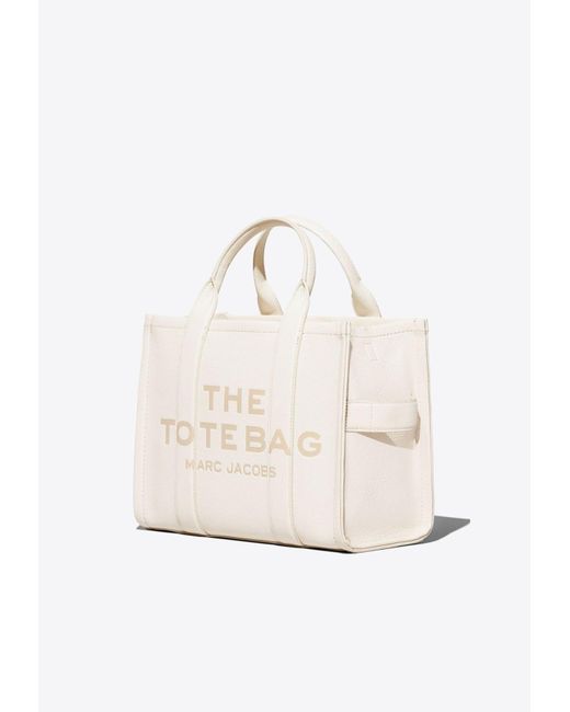 Marc Jacobs Natural The Medium Logo Tote Bag