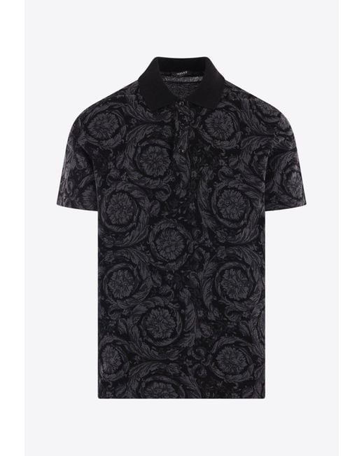 Versace Black T-Shirts And Polos for men