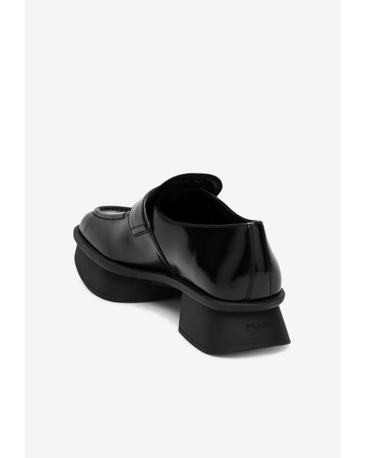 Prada Black Loafers