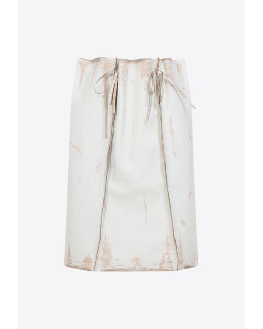 prada-White-Knee-Length-