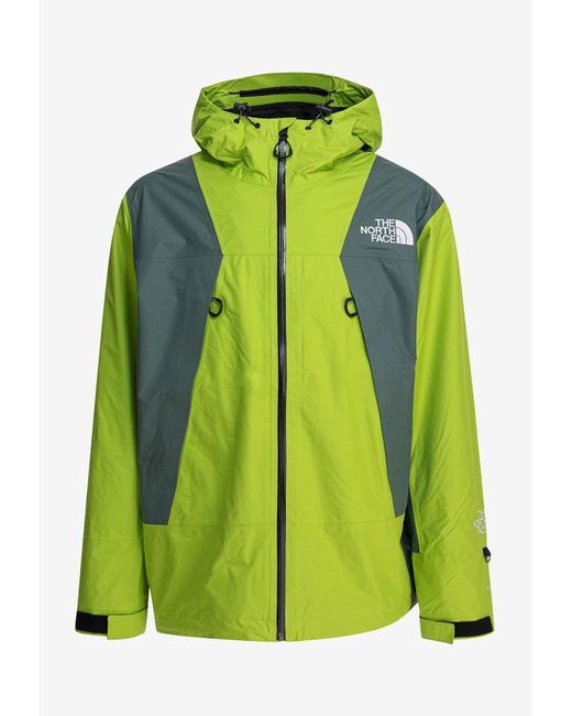 The North Face Green Barr Lake Hooded Zip-Up Jacket for men