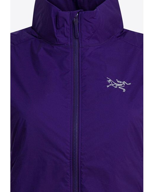 Arc'teryx Purple Atom Padded Vest