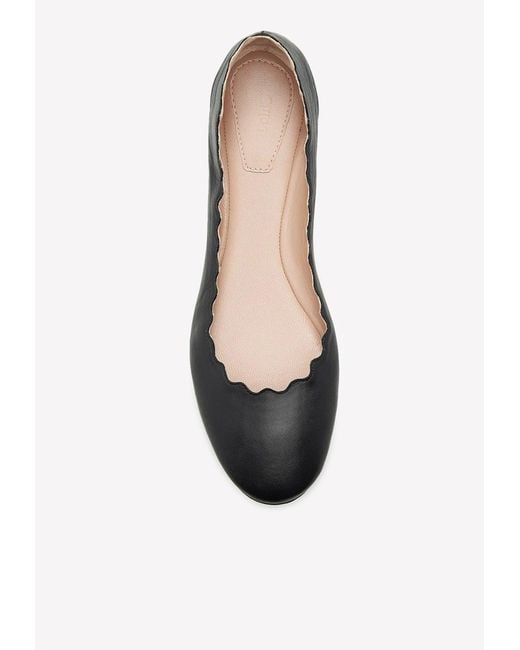 Chloé Black Lauren Ballerina
