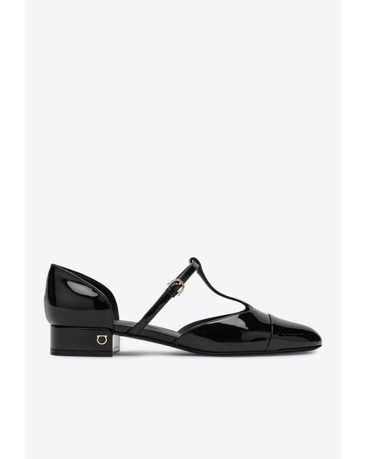 フラットシューズ FERRAGAMO 'Linette' ballet flats SF25513S-Ferragamo-Linette-