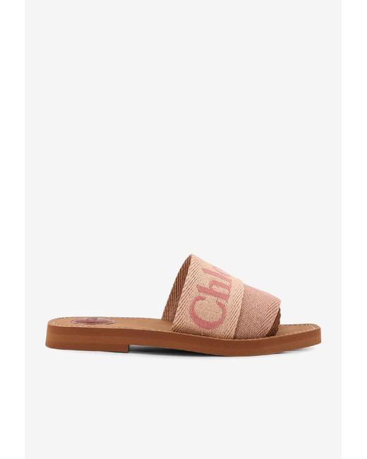 Chloé Brown Sliders
