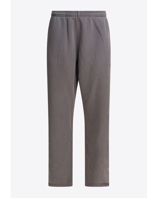 Alexander Wang Gray Articulated-Leg Track-Pants