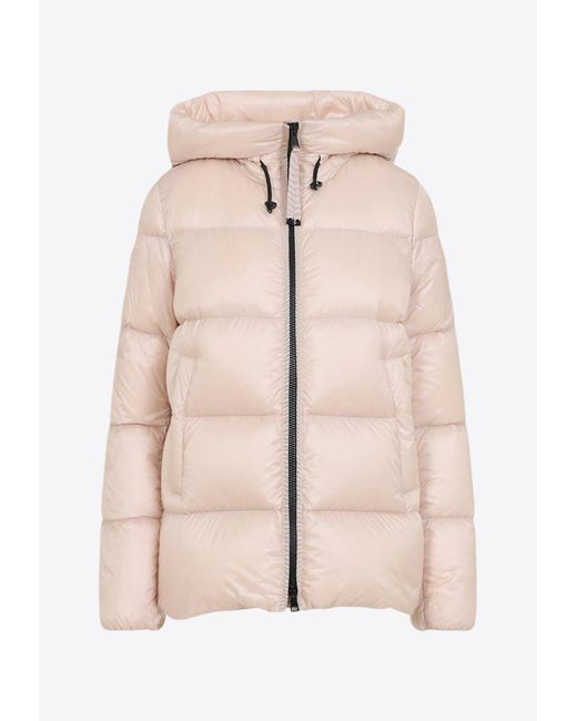 Moncler Natural Serittes Short Parka