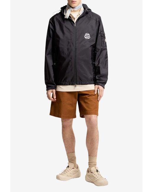 Moncler Black Mornay Lightweight Jacket for men