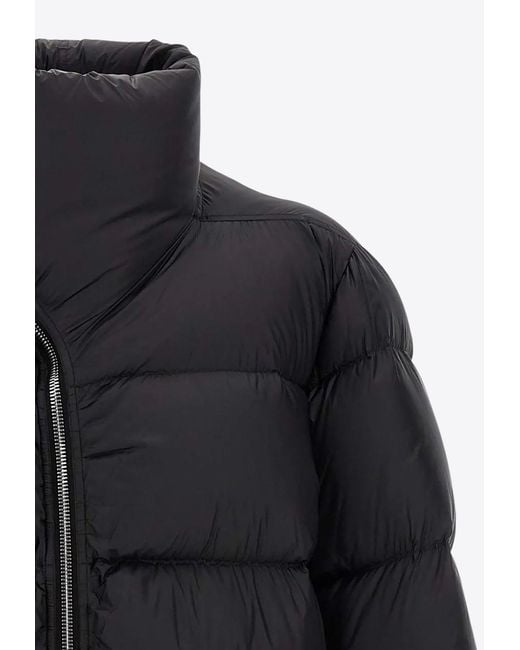 Rick Owens Black 'Turtle' Down Jacket for men