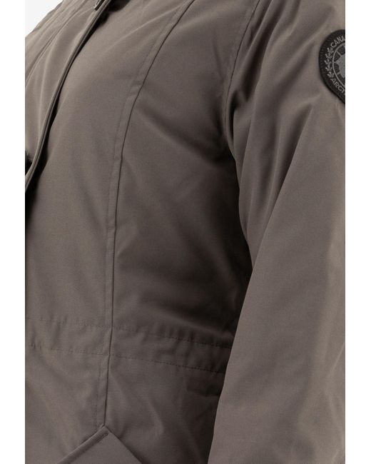 Canada Goose Brown Rossclair Hooded Parka