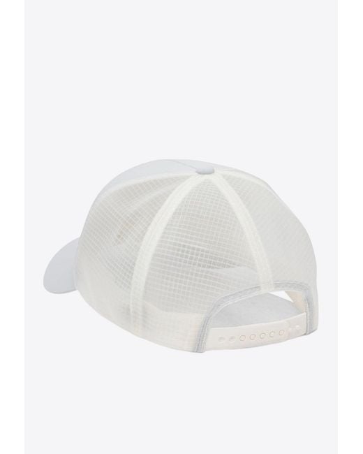 Arc'teryx White Logo Print Baseball Cap