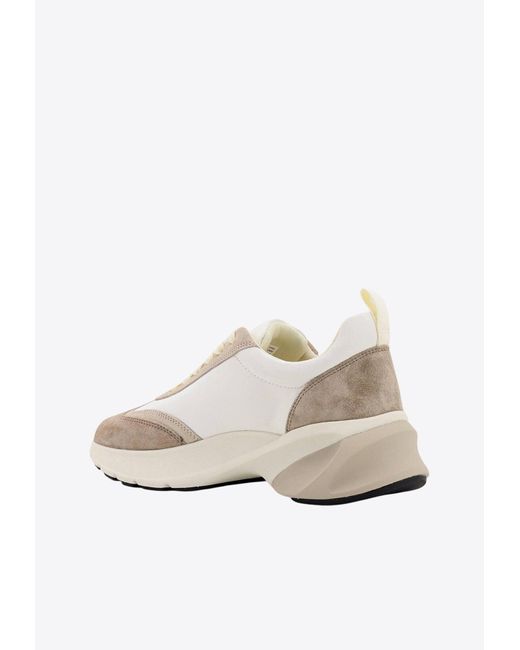 Tory Burch White Good Luck Low-Top Sneakers