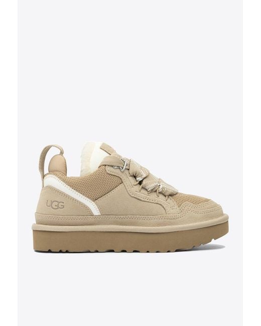Ugg Natural Lowmel Low-Top Sneakers