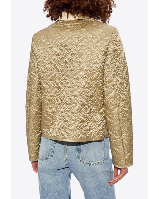 Moncler Natural Varede Quilted Jacket