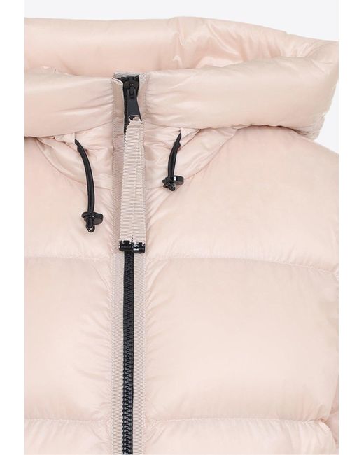 Moncler Natural Serittes Short Parka