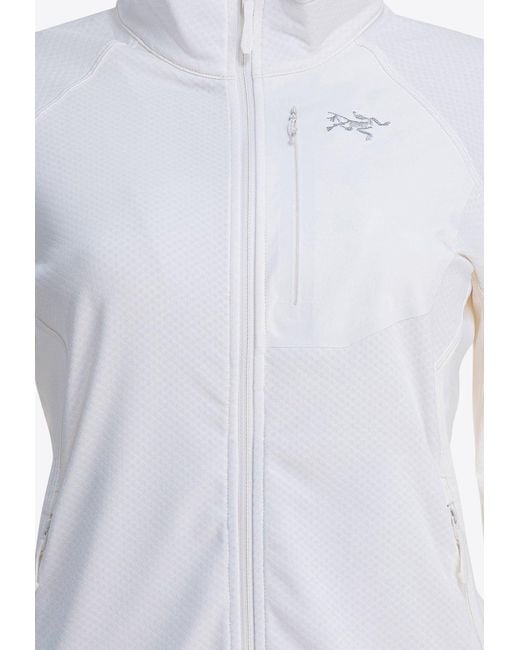 Arc'teryx White Delta Technical Jacket