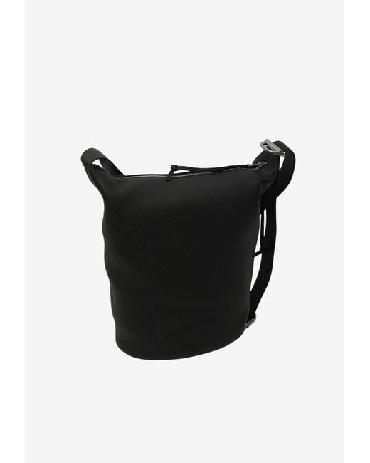 Loewe Black Medium Loop Bucket Bag for men