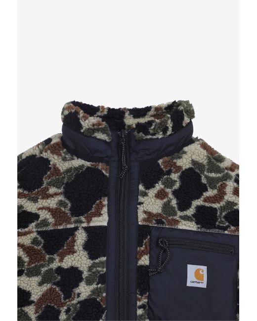 Carhartt Black Prentis Liner Pile Jacket for men