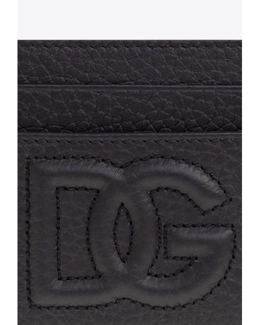 Dolce & Gabbana White Dg Logo Cardholder for men