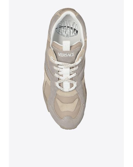 Galaxia Leather Low-Top Sneakers