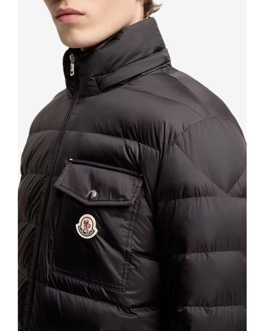 Moncler Black Verith Padded Jacket for men