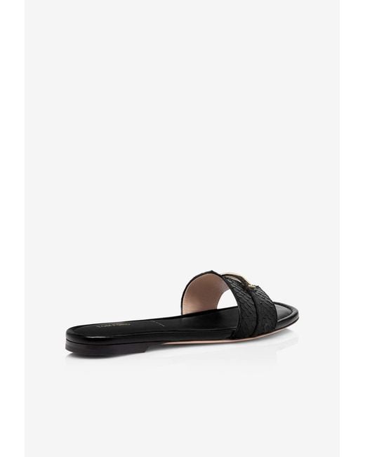 Tom Ford White Julianne Python Leather Sandals
