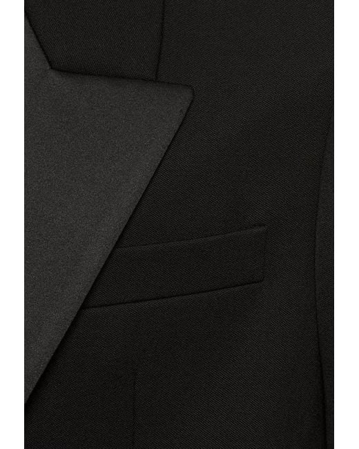 Saint Laurent Black Tuxedo Wool Blazer for men