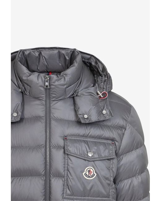 Moncler Gray Verith Down Jacket for men