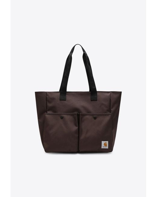 Carhartt Brown Jake Nylon Tote Bag for men