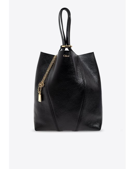 Chloé Black Bag Spin Large Shopper Type