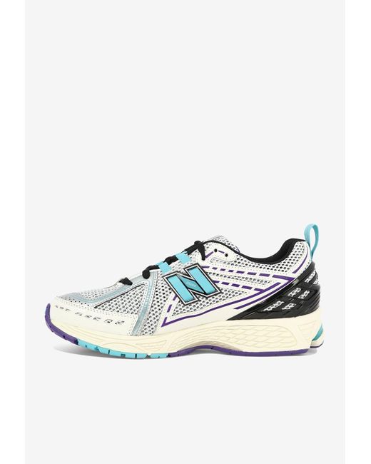 New Balance White 1906R Low-Top Sneakers for men