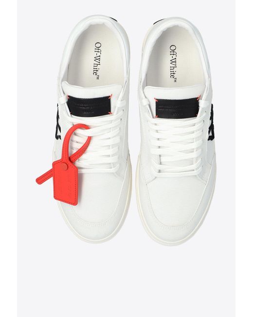 Off-White c/o Virgil Abloh White New Low Vulcanized Sneakers for men