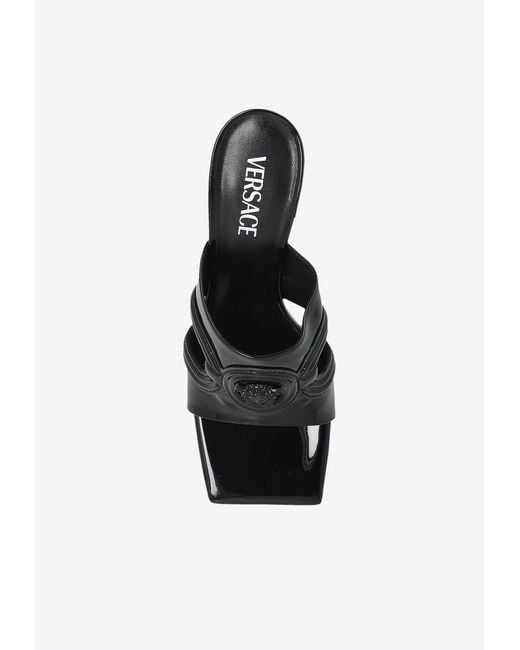 Versace White Heeled Sandals