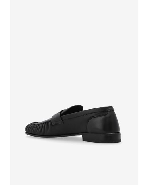 Jimmy Choo White Ellis Leather Loafers for men